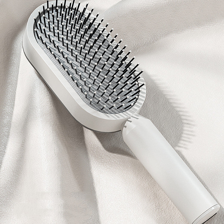 Scalp Massage Hair Brush - Gentle Detangling for All Hair Types & Extensions