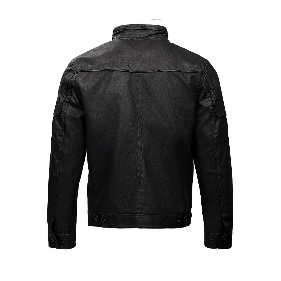 Classic PU Leather Coat - Effortless Style That Works Year-Round