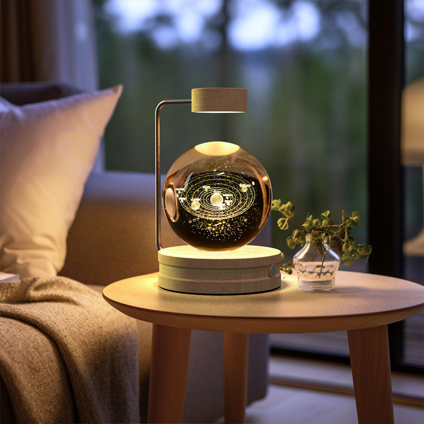 3D Crystal Table Light - Perfect Gift with Dimensional Pattern Technology