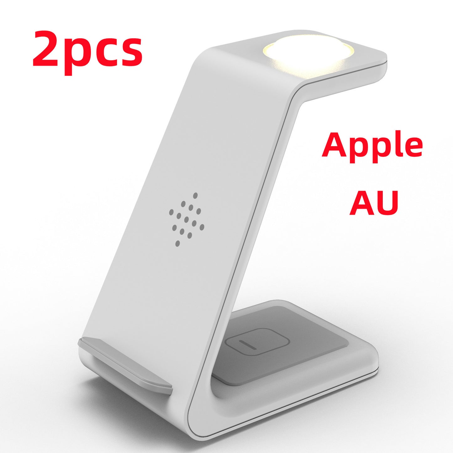 3-in-1 Wireless Charging Station - Phone, Watch & Earbuds Simultaneously