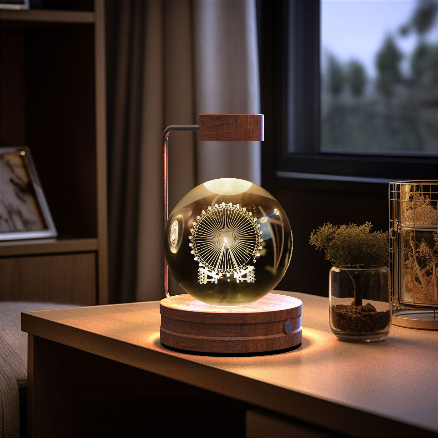 3D Crystal Table Light - Perfect Gift with Dimensional Pattern Technology