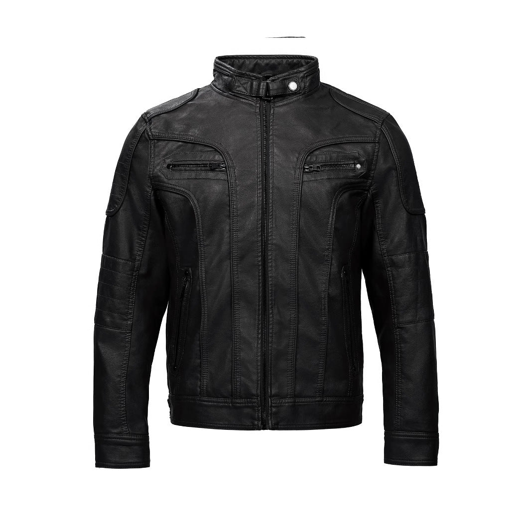Classic PU Leather Coat - Effortless Style That Works Year-Round