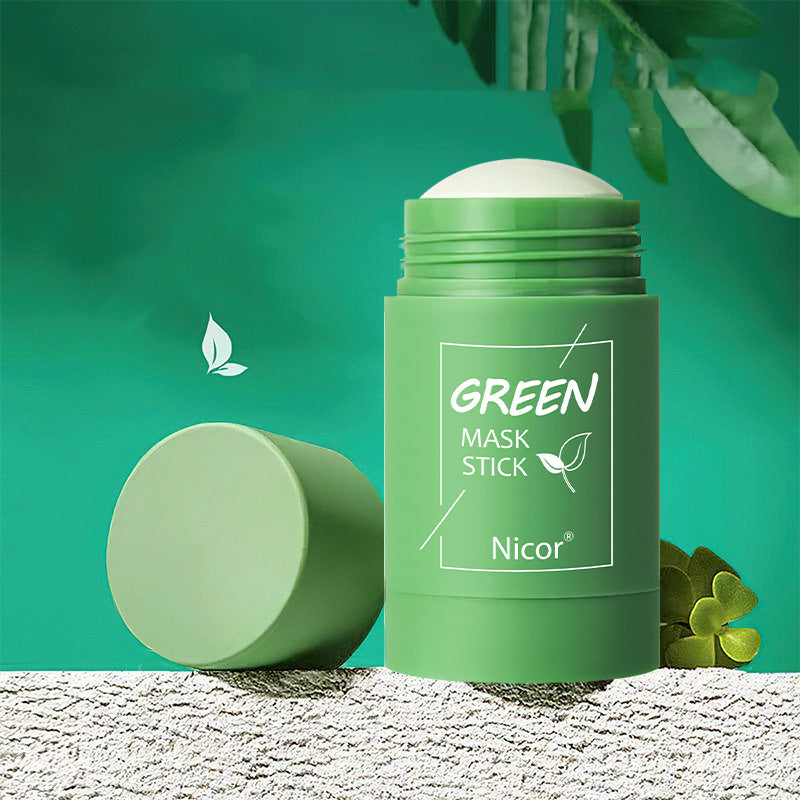 Green Tea & Eggplant Mask Duo - Deep Clean + Anti-Acne Treatment