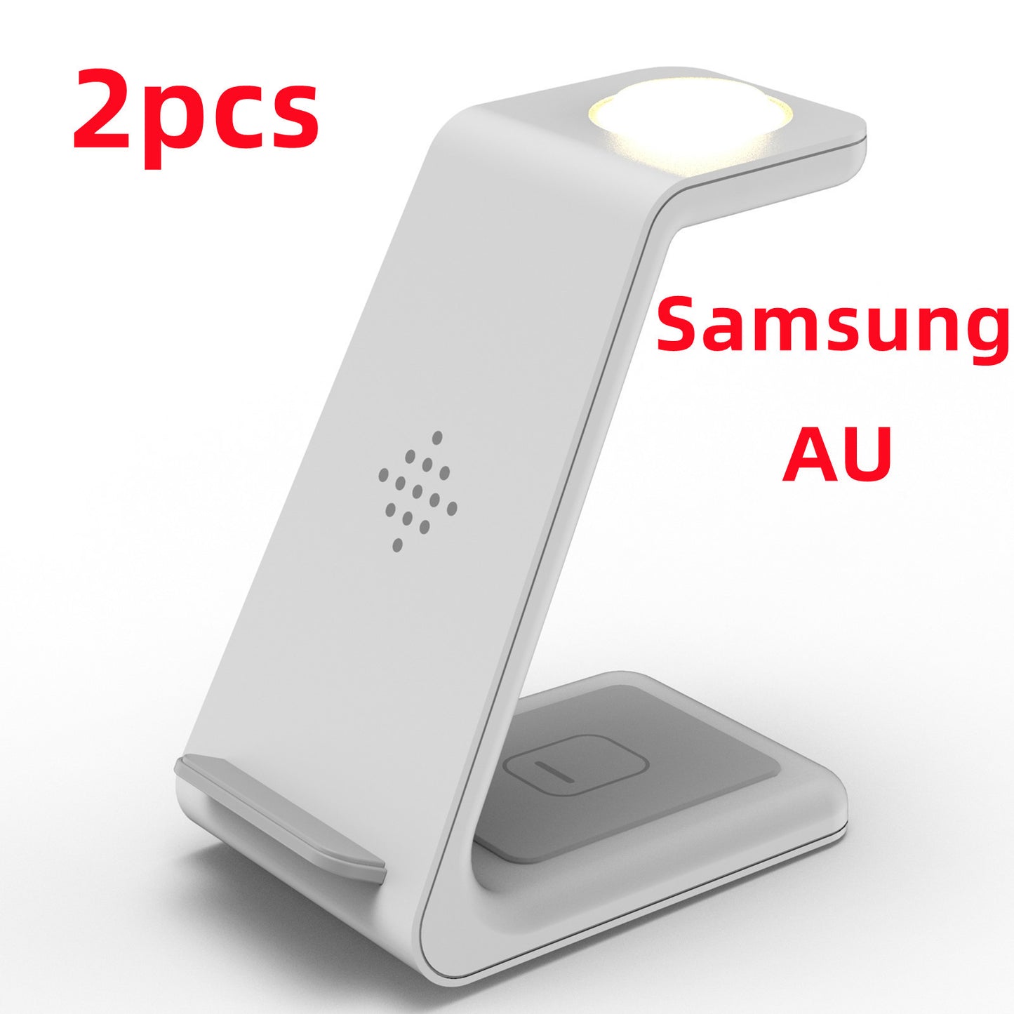 3-in-1 Wireless Charging Station - Phone, Watch & Earbuds Simultaneously