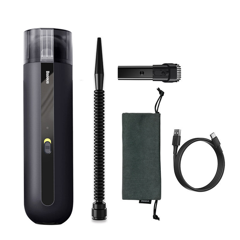 2-in-1 Wireless Car Vacuum – Suction, Blow & Washable HEPA Filter