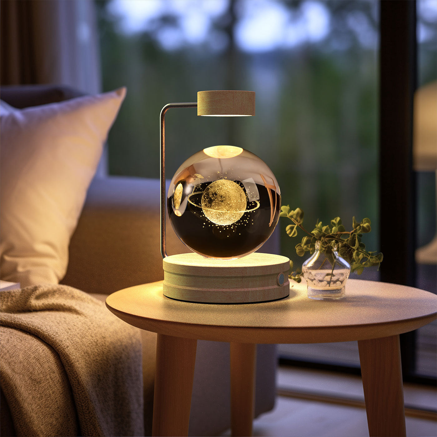 3D Crystal Table Light - Perfect Gift with Dimensional Pattern Technology