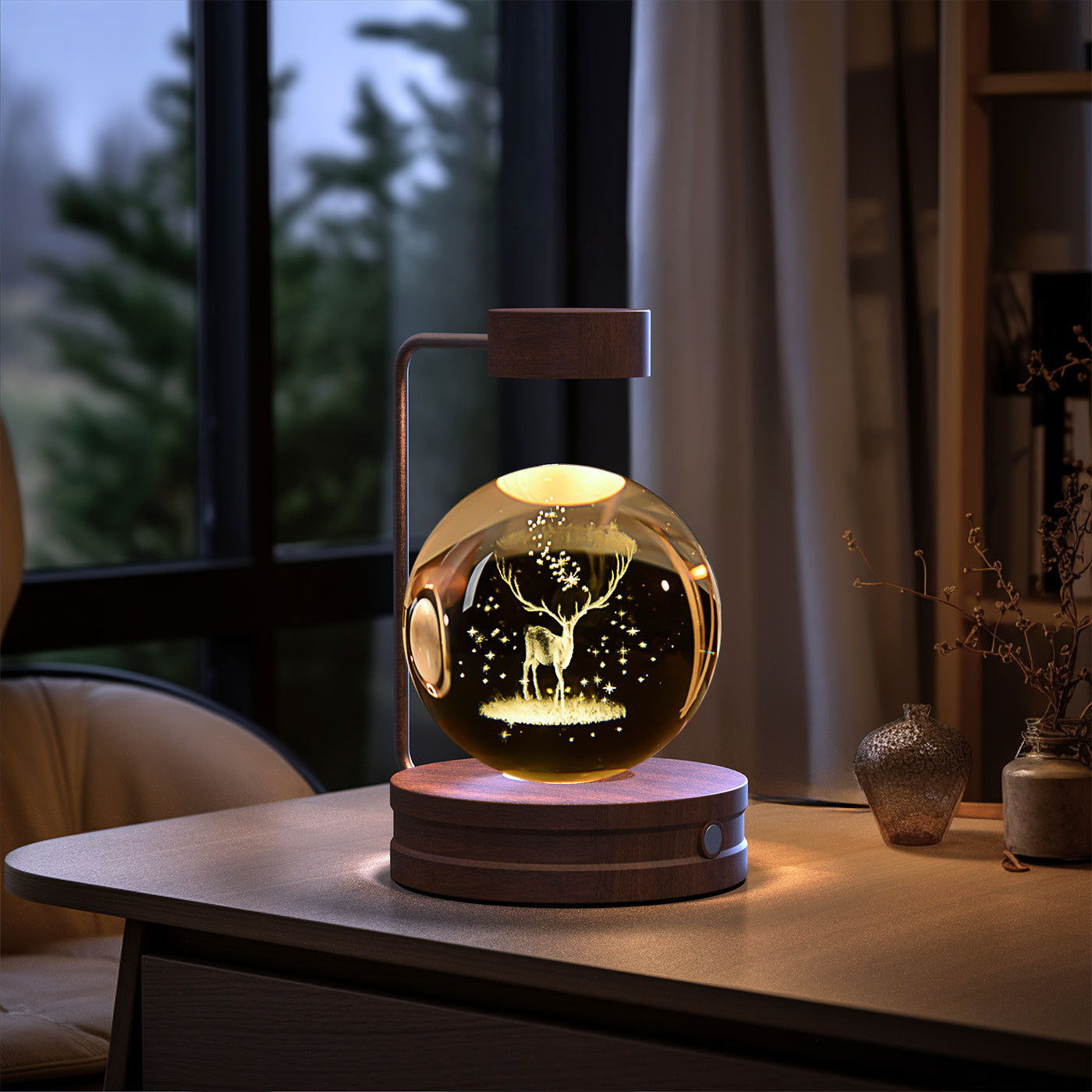 3D Crystal Table Light - Perfect Gift with Dimensional Pattern Technology