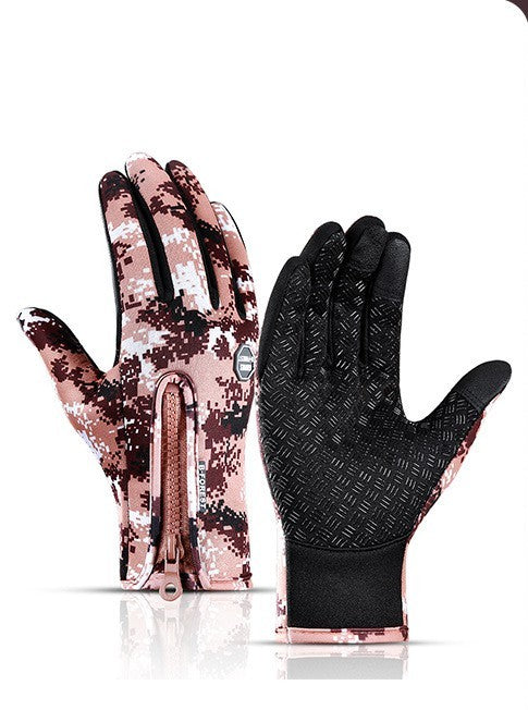 Polar Fleece Riding Gloves - Warm, Comfortable Grip for All Conditions