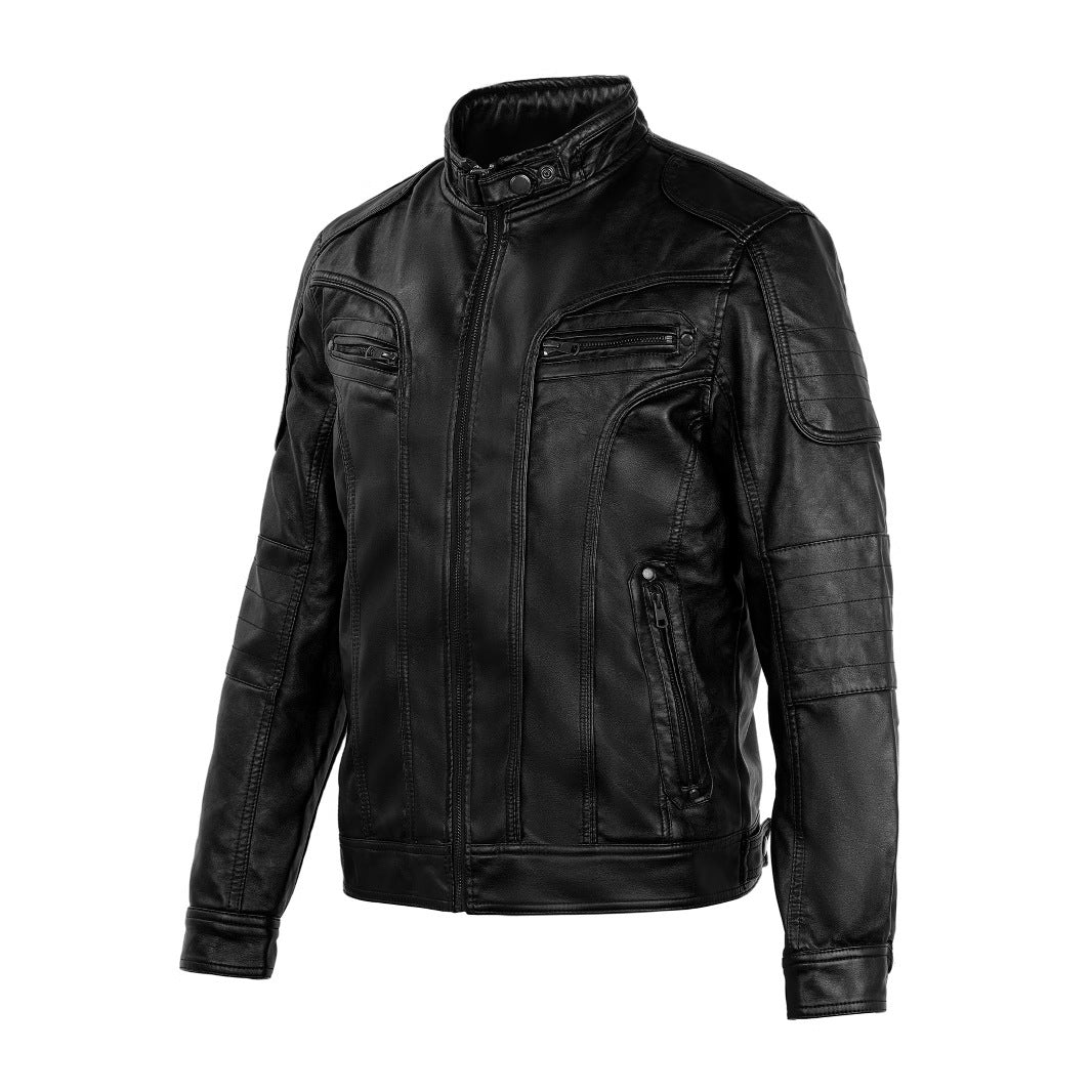 Classic PU Leather Coat - Effortless Style That Works Year-Round