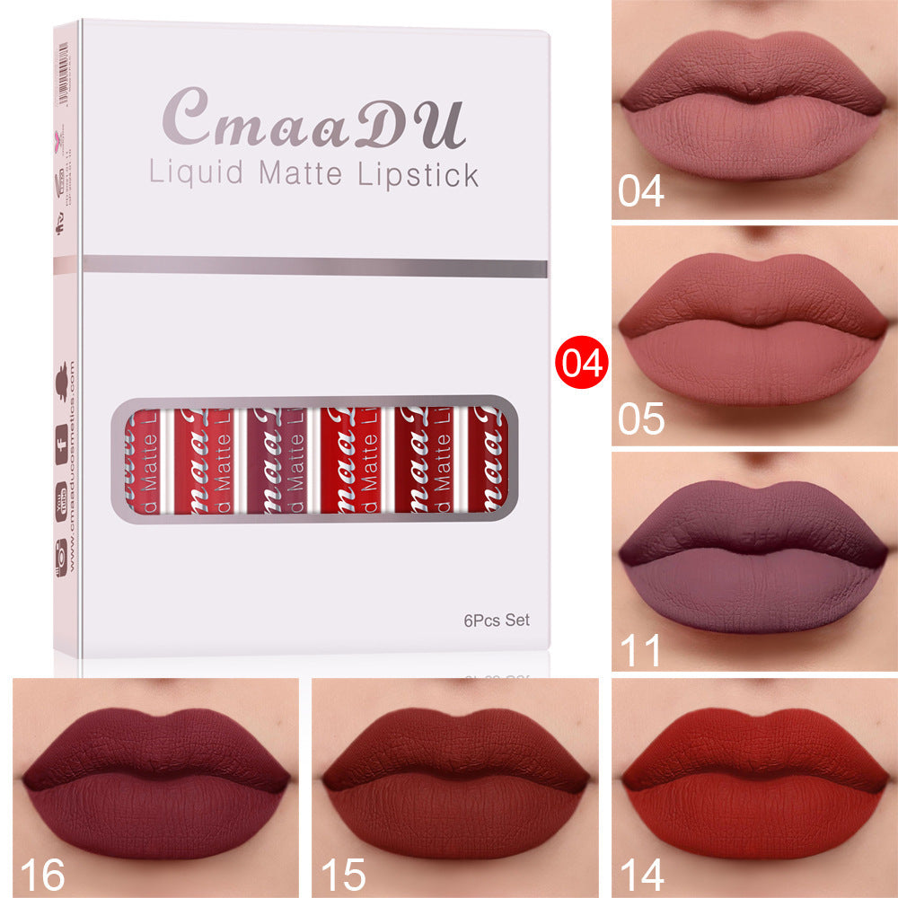 Pocket-Size Lip Gloss Collection - 6 Vitamin-Enriched Glosses to Go