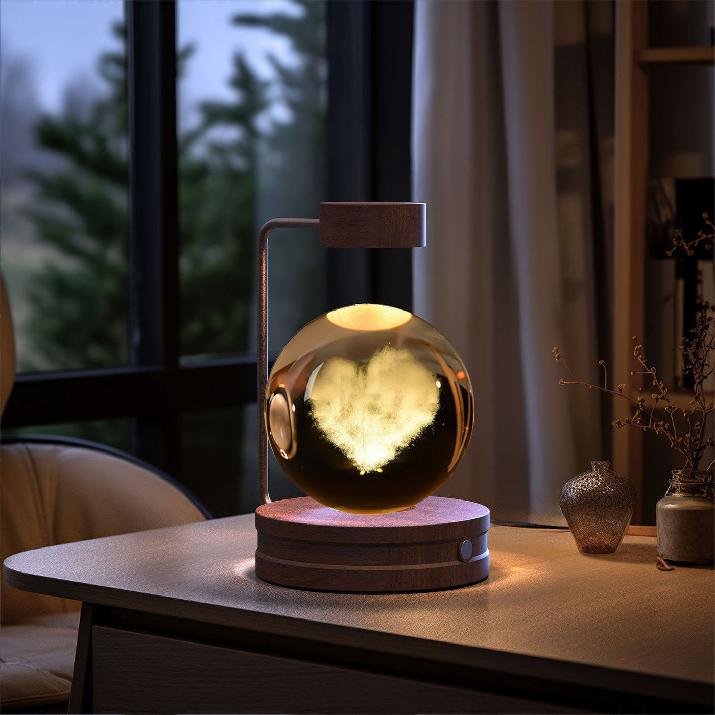 3D Crystal Table Light - Perfect Gift with Dimensional Pattern Technology