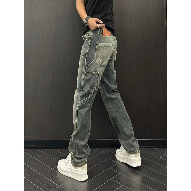 Premium Cotton Jeans - Stone-Washed Perfection for Everyday Wear