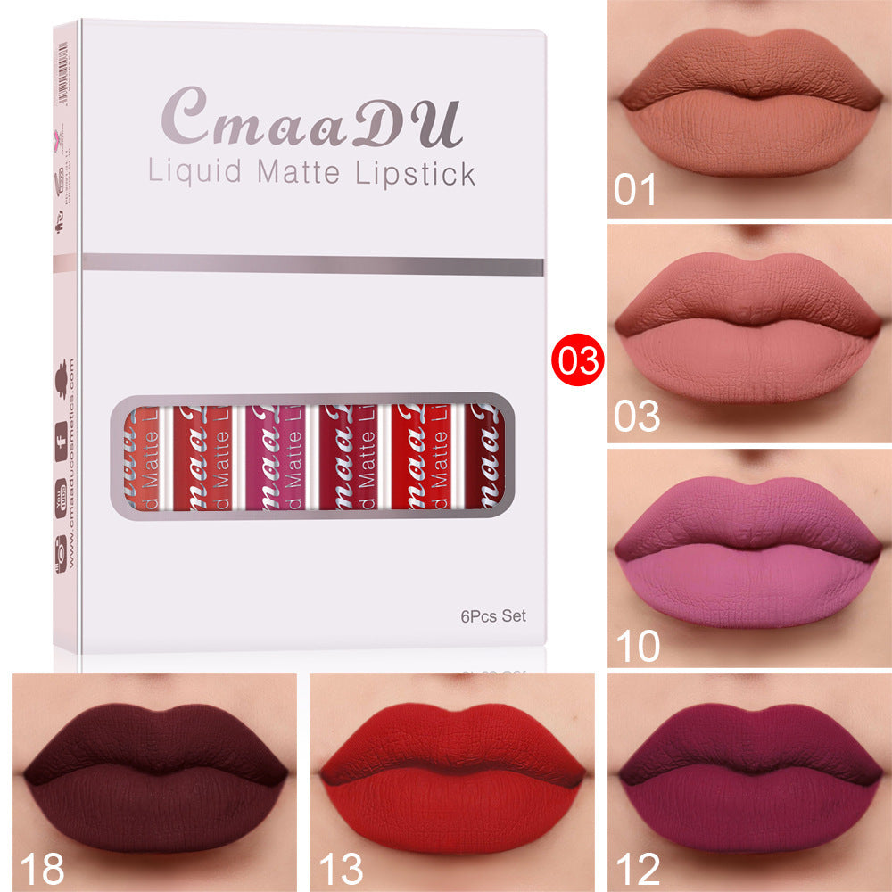 Pocket-Size Lip Gloss Collection - 6 Vitamin-Enriched Glosses to Go