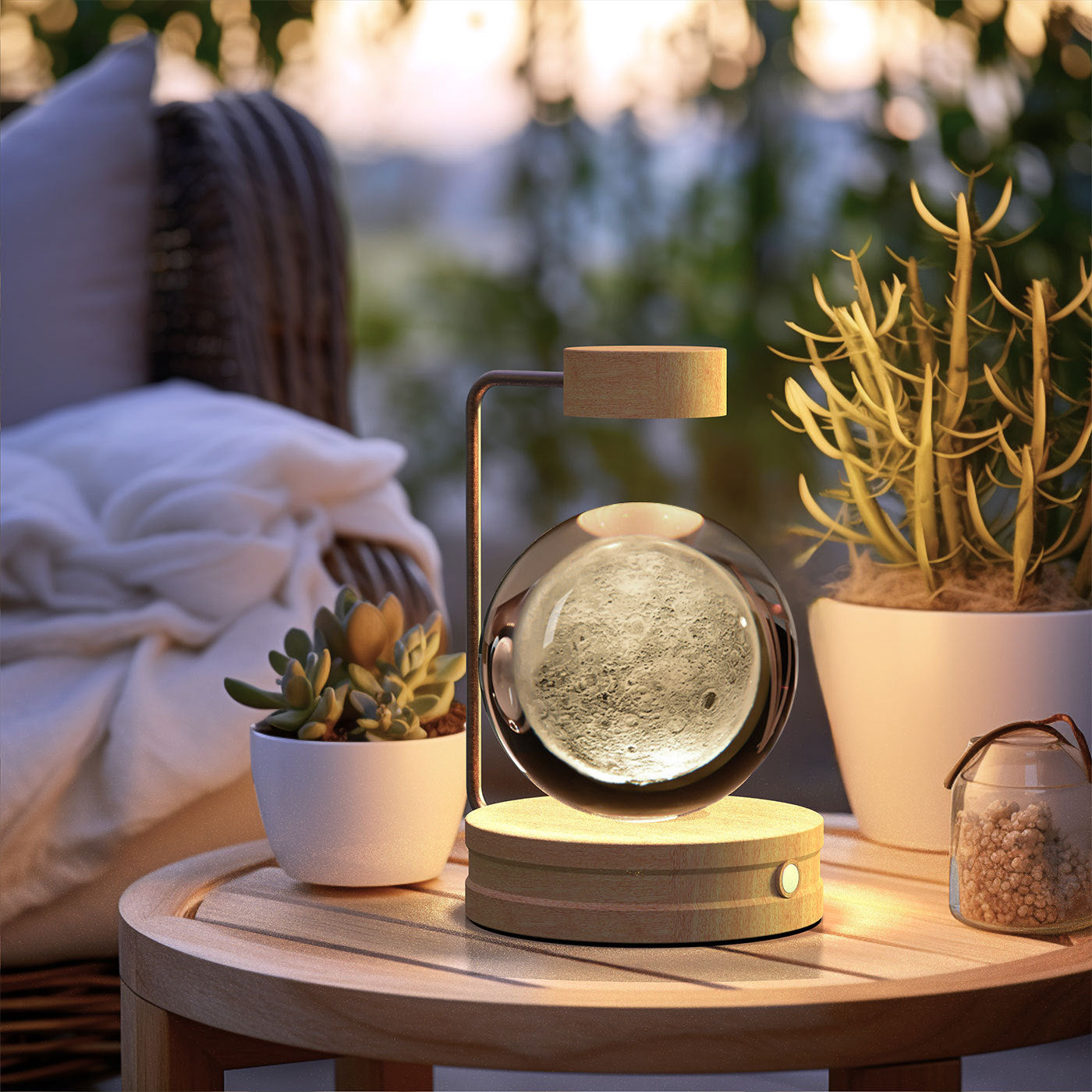 3D Crystal Table Light - Perfect Gift with Dimensional Pattern Technology