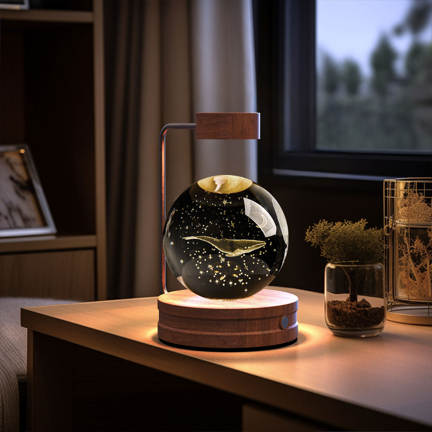 3D Crystal Table Light - Perfect Gift with Dimensional Pattern Technology