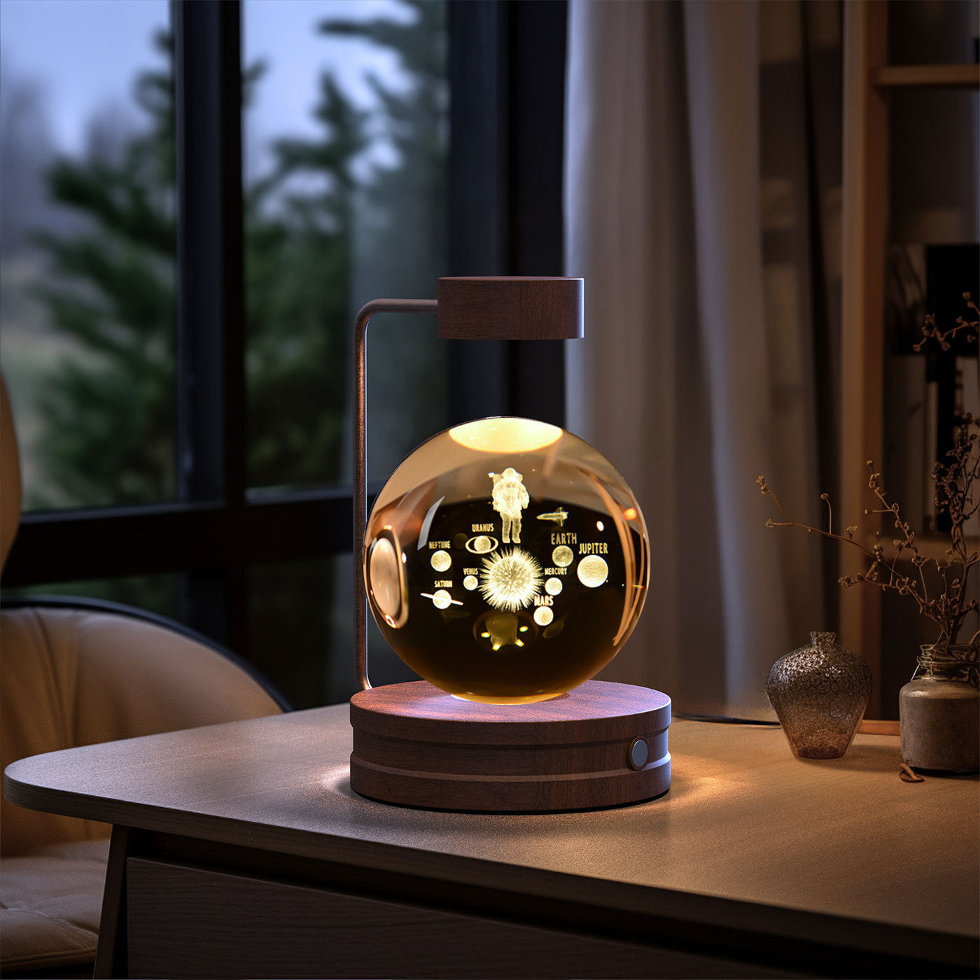 3D Crystal Table Light - Perfect Gift with Dimensional Pattern Technology
