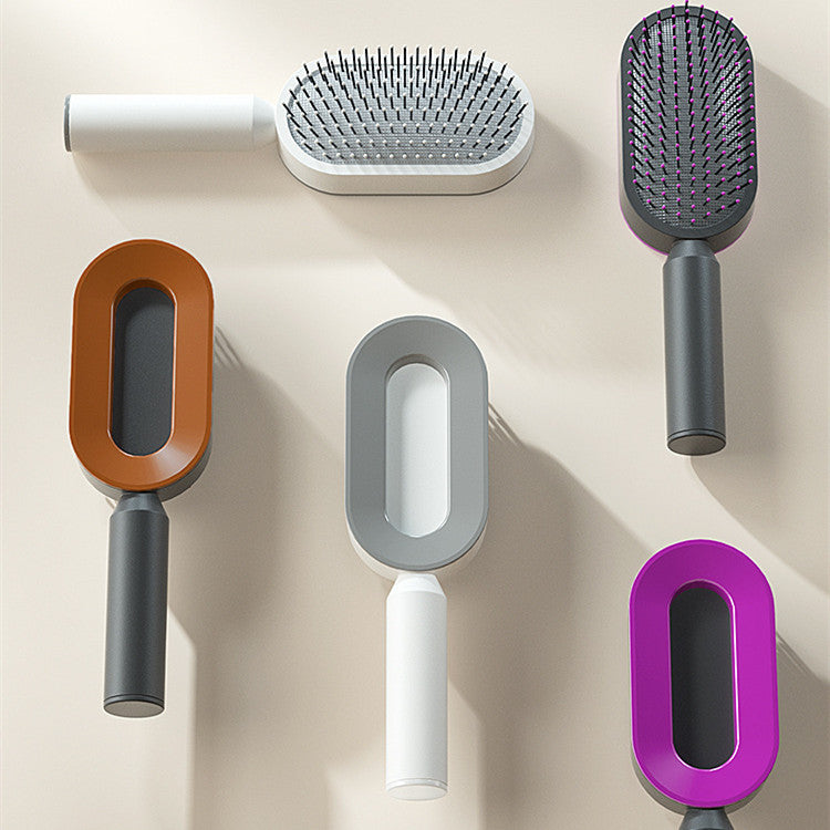 Scalp Massage Hair Brush - Gentle Detangling for All Hair Types & Extensions