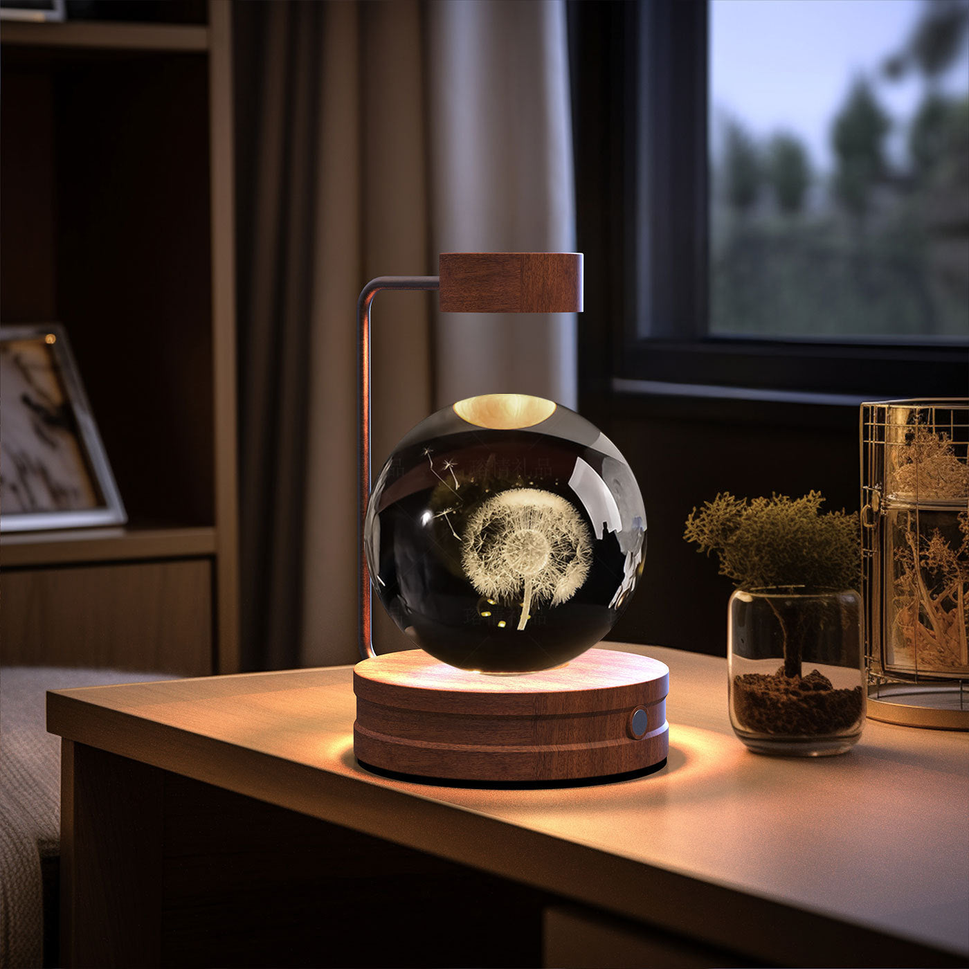 3D Crystal Table Light - Perfect Gift with Dimensional Pattern Technology