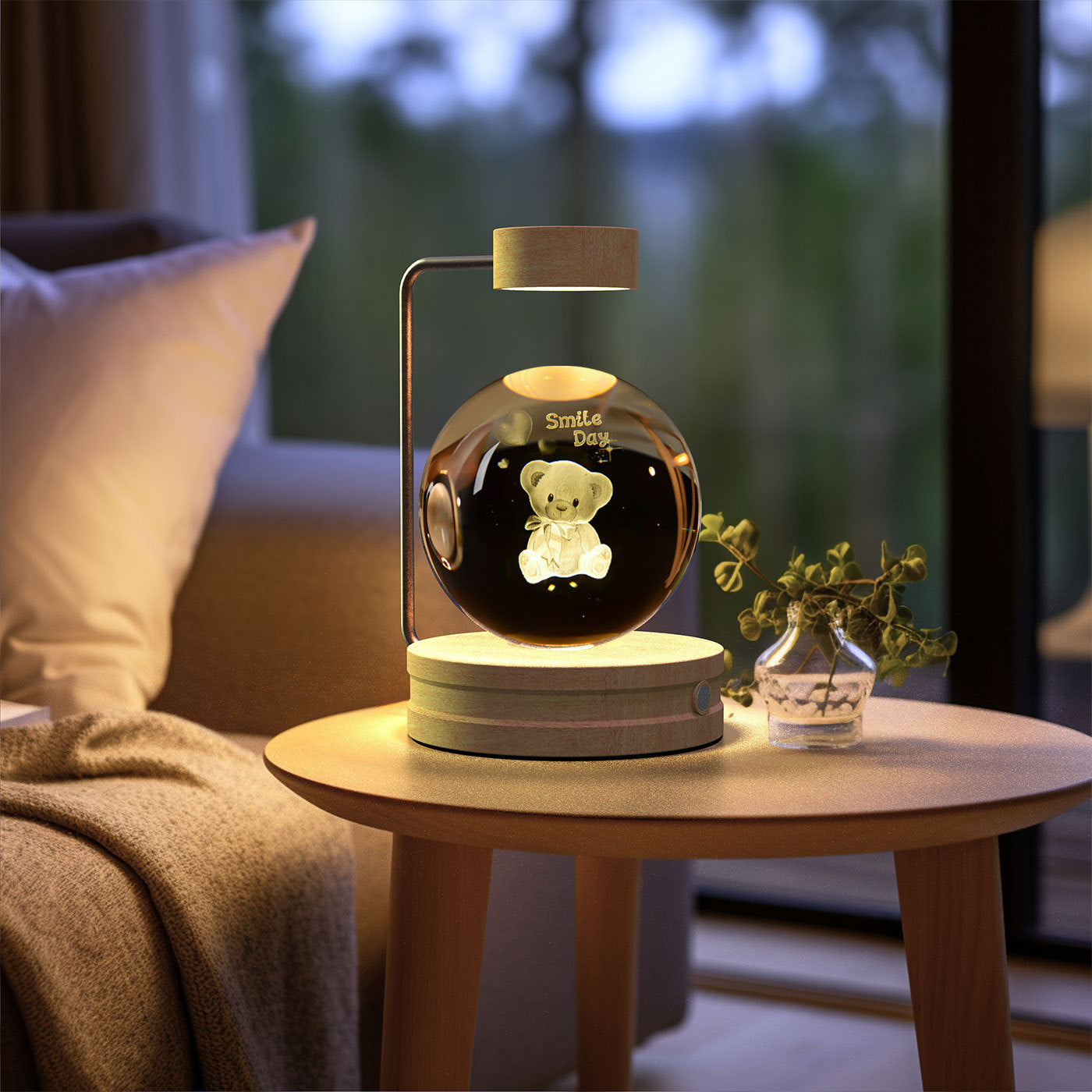 3D Crystal Table Light - Perfect Gift with Dimensional Pattern Technology