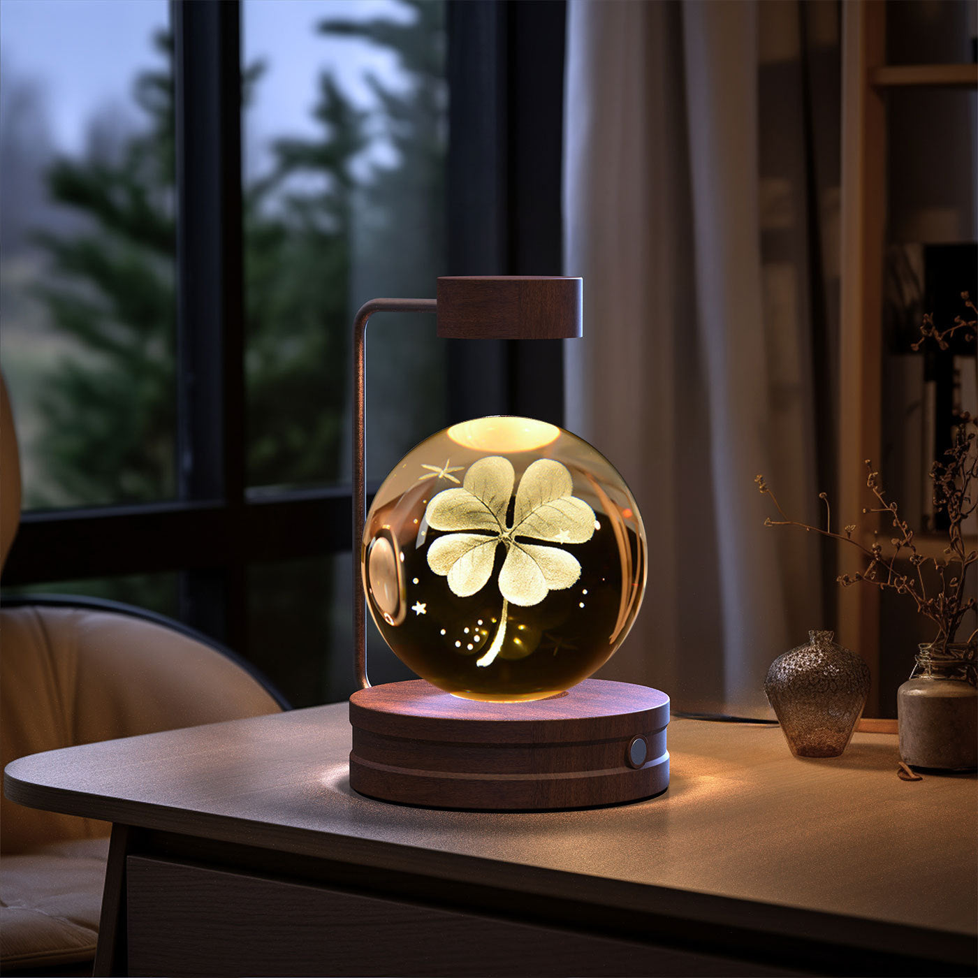3D Crystal Table Light - Perfect Gift with Dimensional Pattern Technology