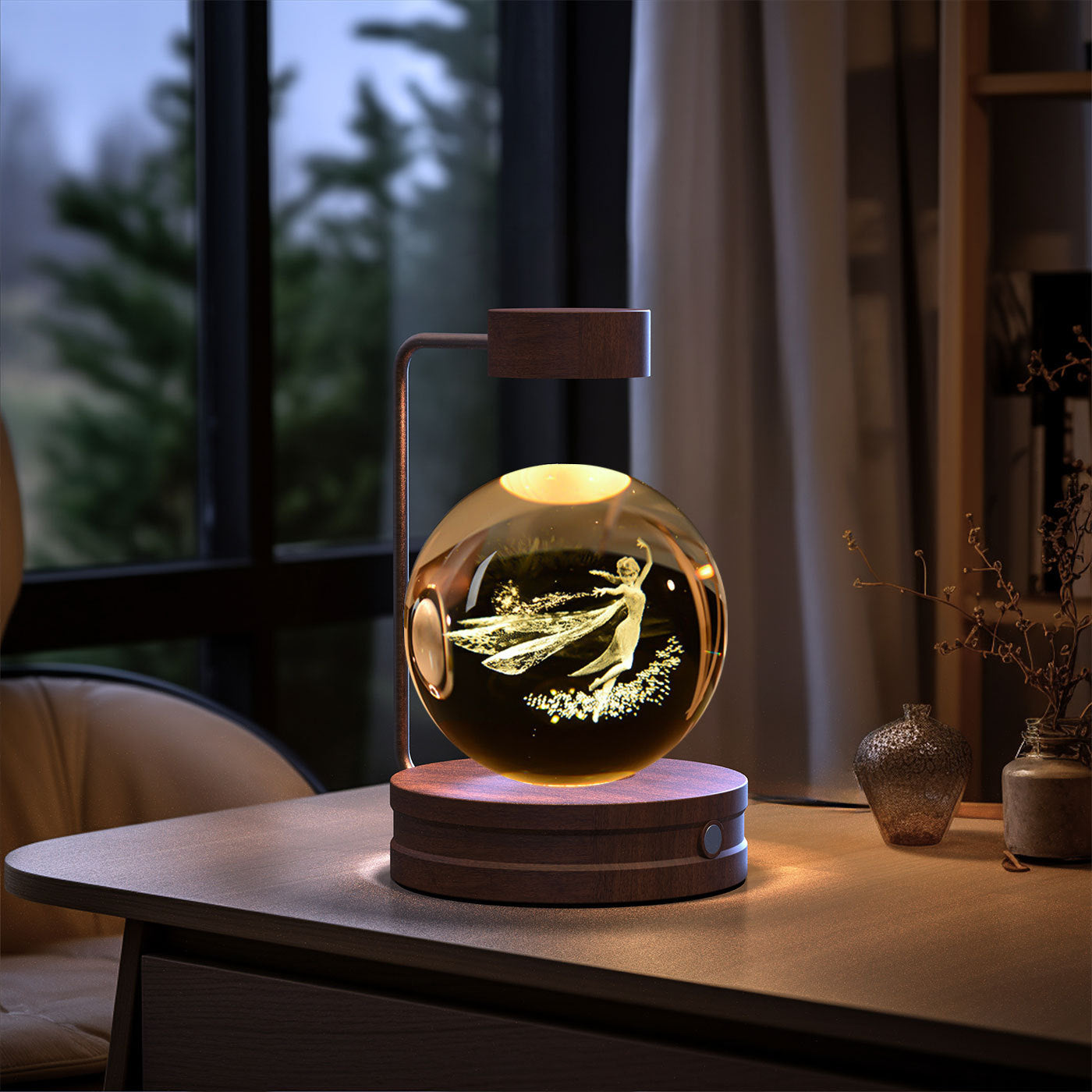 3D Crystal Table Light - Perfect Gift with Dimensional Pattern Technology