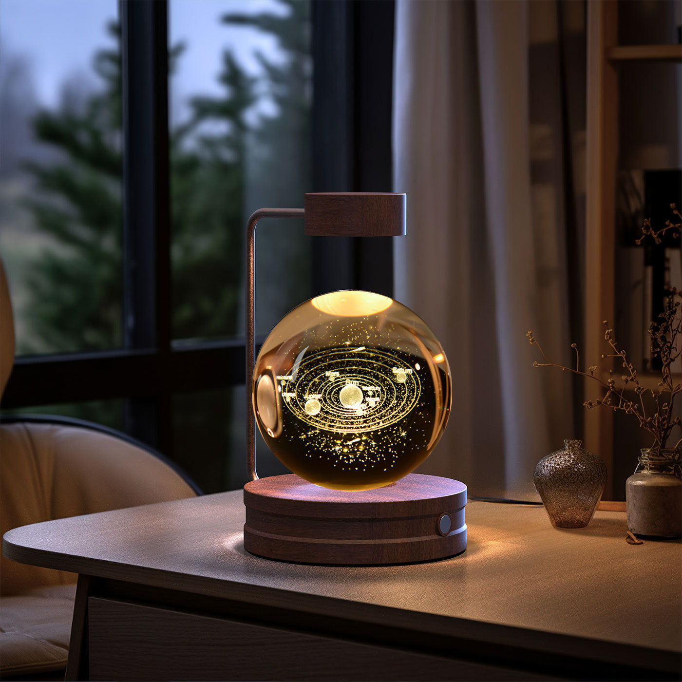 3D Crystal Table Light - Perfect Gift with Dimensional Pattern Technology