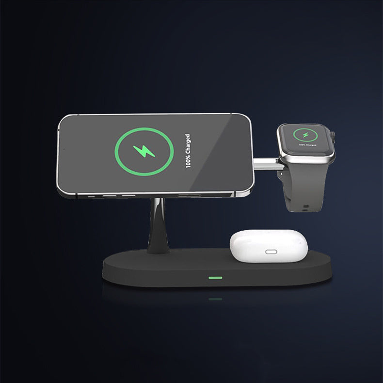 Magnetic Charging Station - Declutter Your Nightstand, Charge Everything