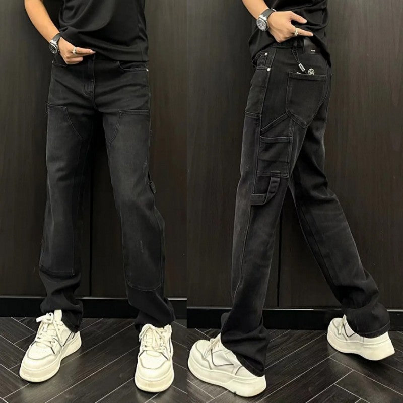 Premium Cotton Jeans - Stone-Washed Perfection for Everyday Wear