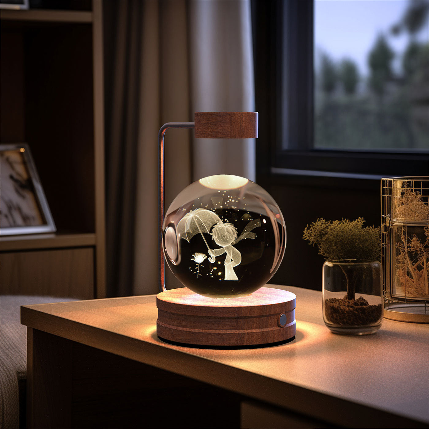 3D Crystal Table Light - Perfect Gift with Dimensional Pattern Technology