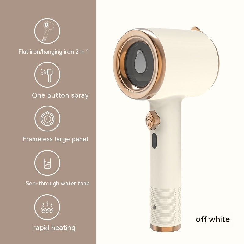 Handheld Garment Steamer - Flat & Hanging Iron in One Compact Device