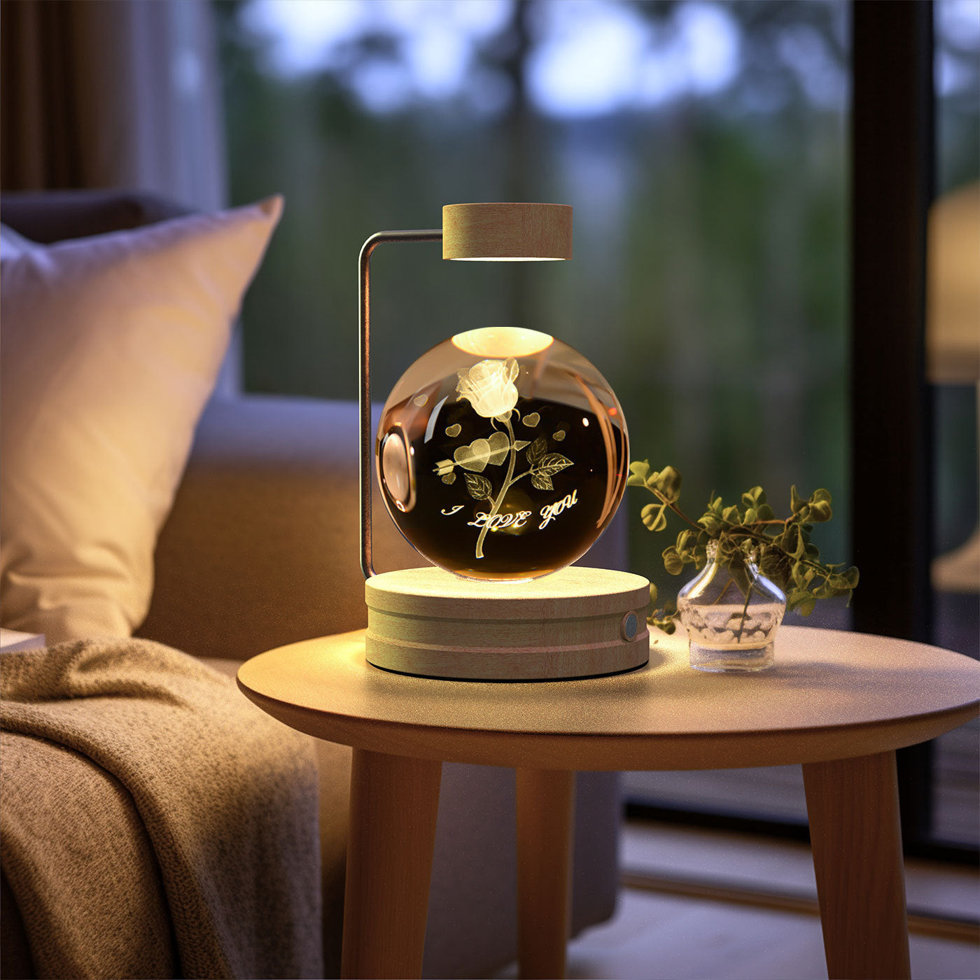 3D Crystal Table Light - Perfect Gift with Dimensional Pattern Technology