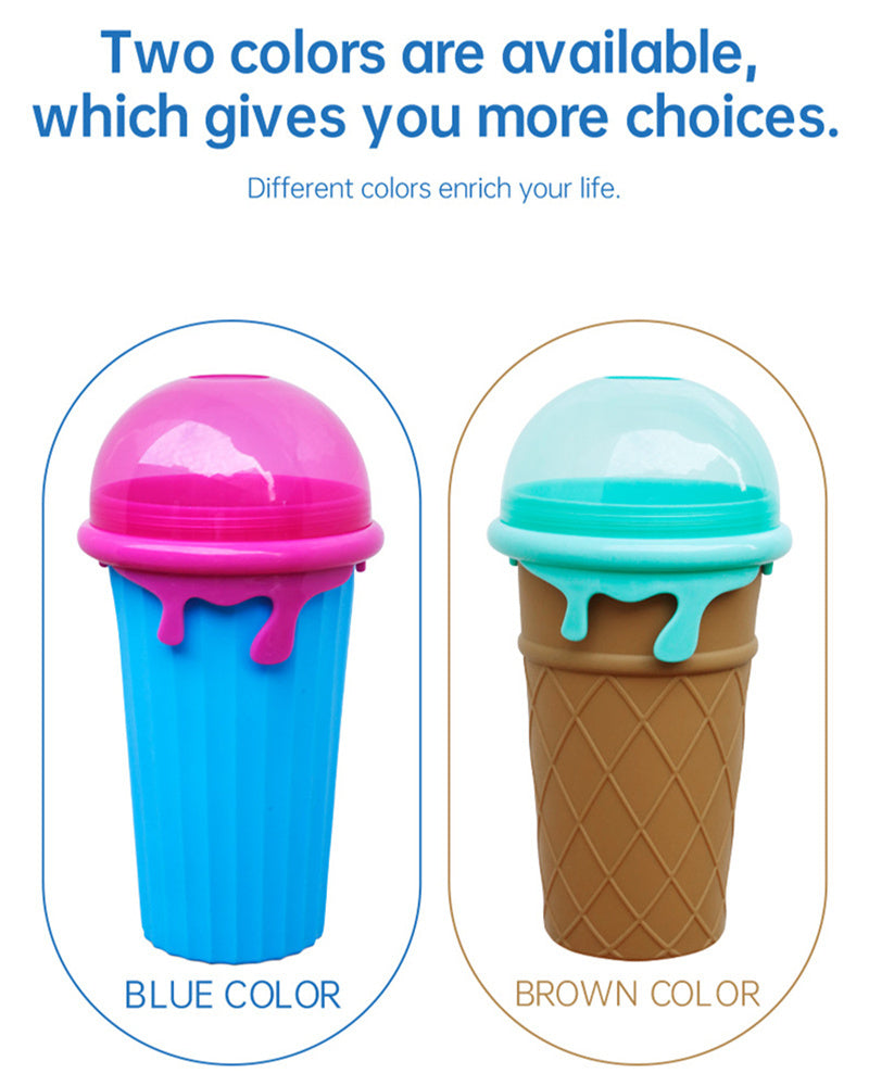 Magic Slush Cup - No Blender Smoothies for Kids & Adults