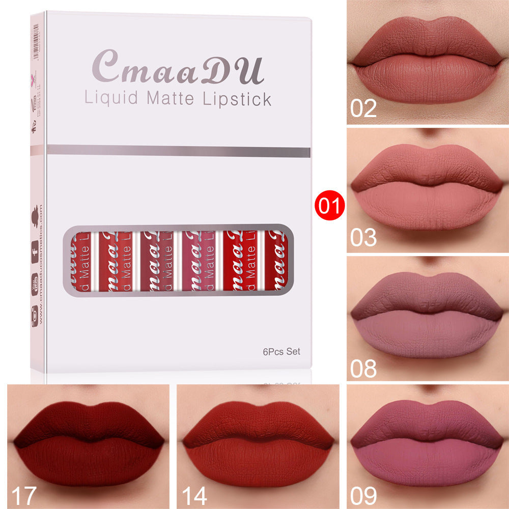 Pocket-Size Lip Gloss Collection - 6 Vitamin-Enriched Glosses to Go
