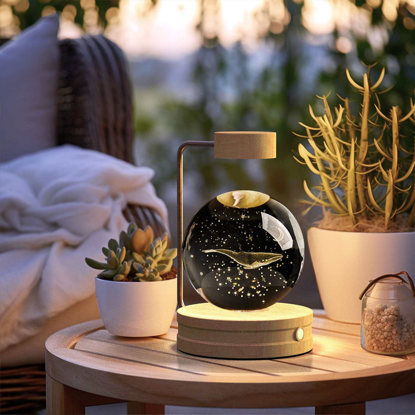 3D Crystal Table Light - Perfect Gift with Dimensional Pattern Technology