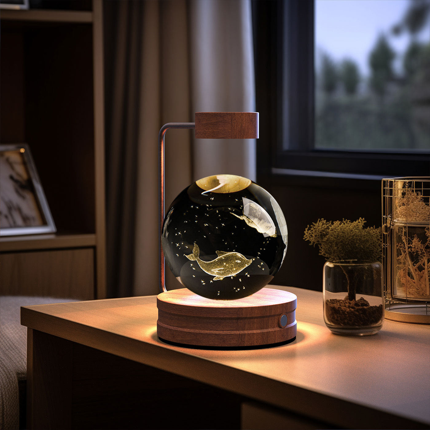 3D Crystal Table Light - Perfect Gift with Dimensional Pattern Technology