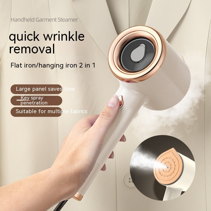 Handheld Garment Steamer - Flat & Hanging Iron in One Compact Device
