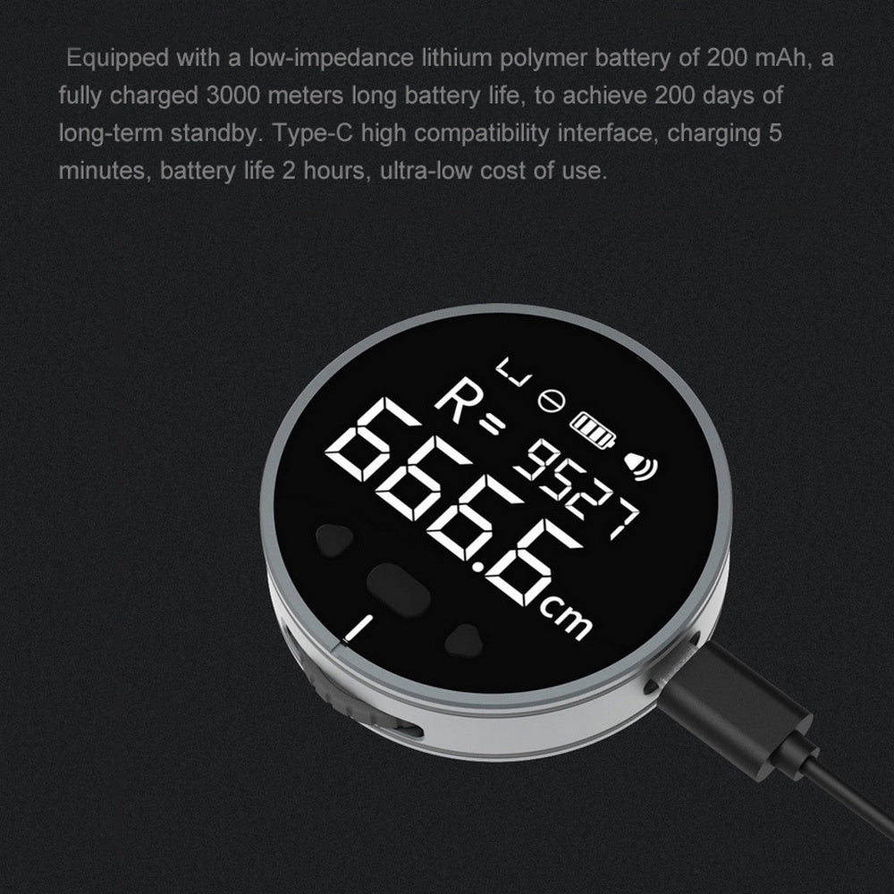 Pocket Digital Ruler - Professional Accuracy with 8-Function Convenience