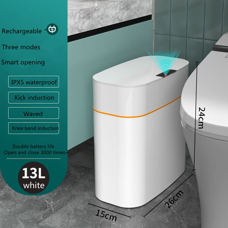Touchless Smart Bin - Self-Opening with Advanced Hygiene Protection Features