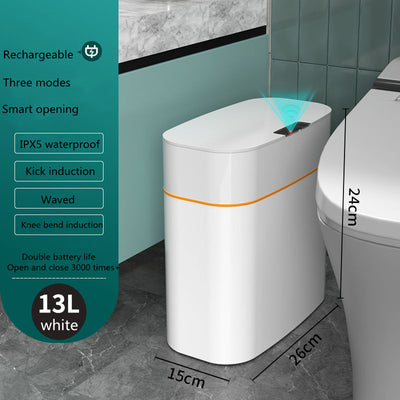 Touchless Smart Bin - Self-Opening with Advanced Hygiene Protection Features