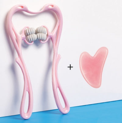 6-Roller Cervical Massager – 360° Deep-Tissue Relief for Neck & Shoulders