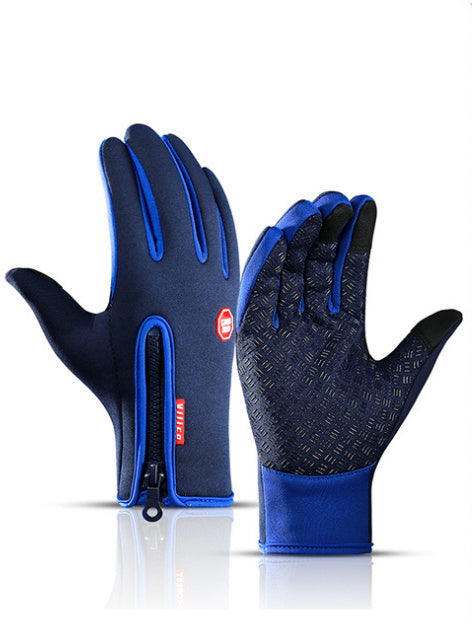 Polar Fleece Riding Gloves - Warm, Comfortable Grip for All Conditions