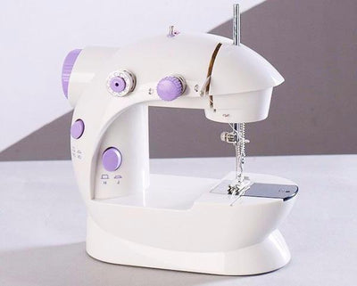 Compact Electric Sewing Machine - Complete Home Sewing Solution in Mini Size