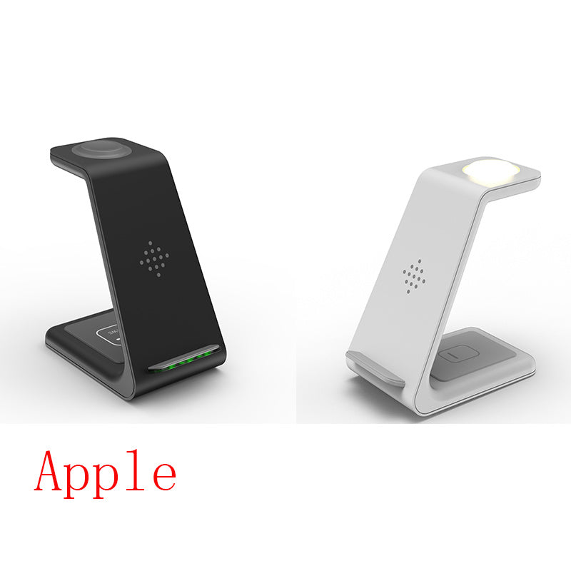 3-in-1 Wireless Charging Station - Phone, Watch & Earbuds Simultaneously