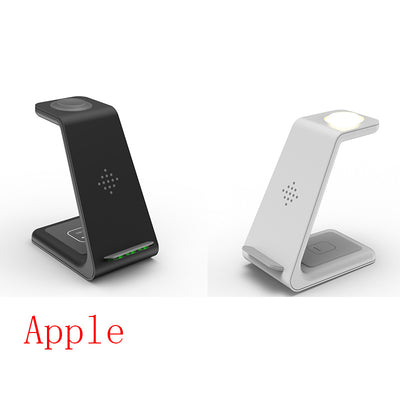 3-in-1 Wireless Charging Station - Phone, Watch & Earbuds Simultaneously