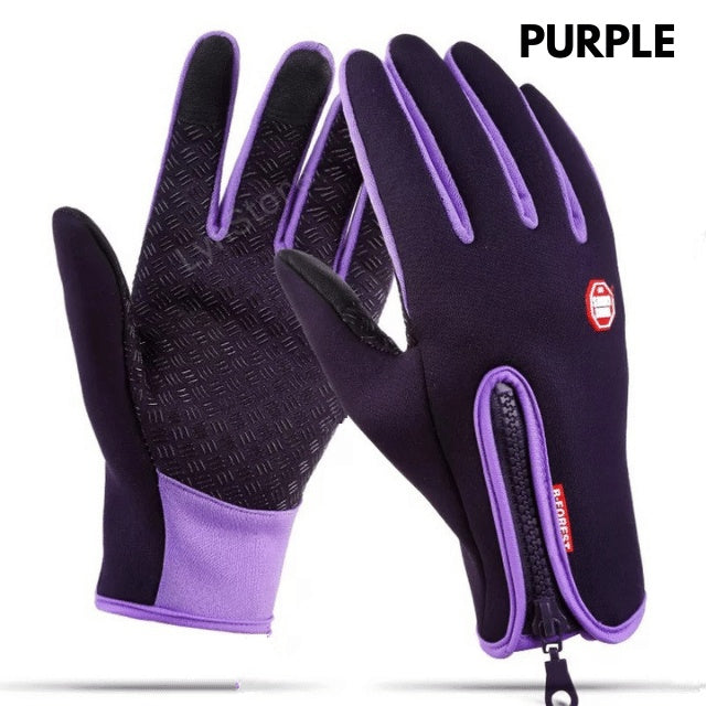 Polar Fleece Riding Gloves - Warm, Comfortable Grip for All Conditions