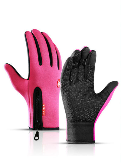 Polar Fleece Riding Gloves - Warm, Comfortable Grip for All Conditions