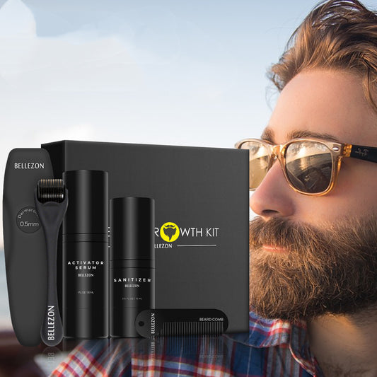 Complete Beard Growth Solution - Transform Patchy Hair into Full Beard