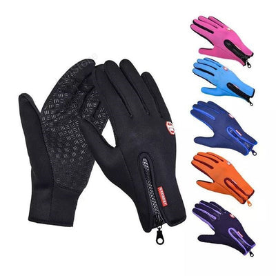 Polar Fleece Riding Gloves - Warm, Comfortable Grip for All Conditions