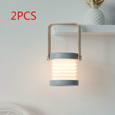 Rechargeable Touch Night Light - Premium Wood Design with Dual Lighting Modes