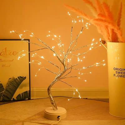 Romantic Tree Light - Create Cozy Nordic Vibes with Warm Golden Glow